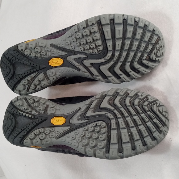 MERRELL Siren Edge 3 Women Size 6.5, Hiking Shoes, Black - Purple - Picture 8 of 12